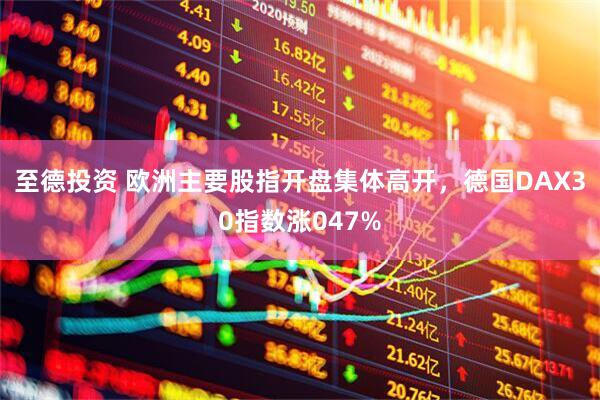 至德投资 欧洲主要股指开盘集体高开，德国DAX30指数涨047%
